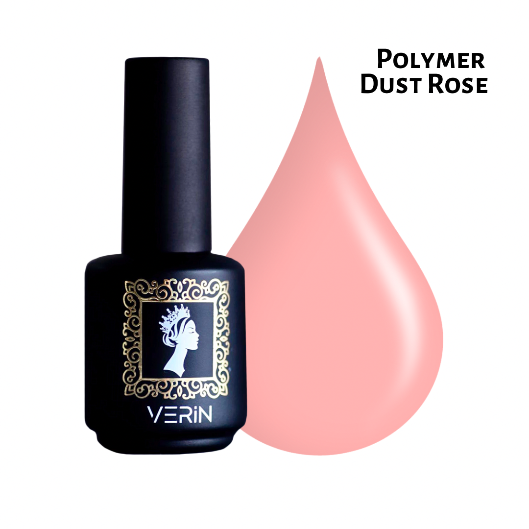 Polymer gel dust rose