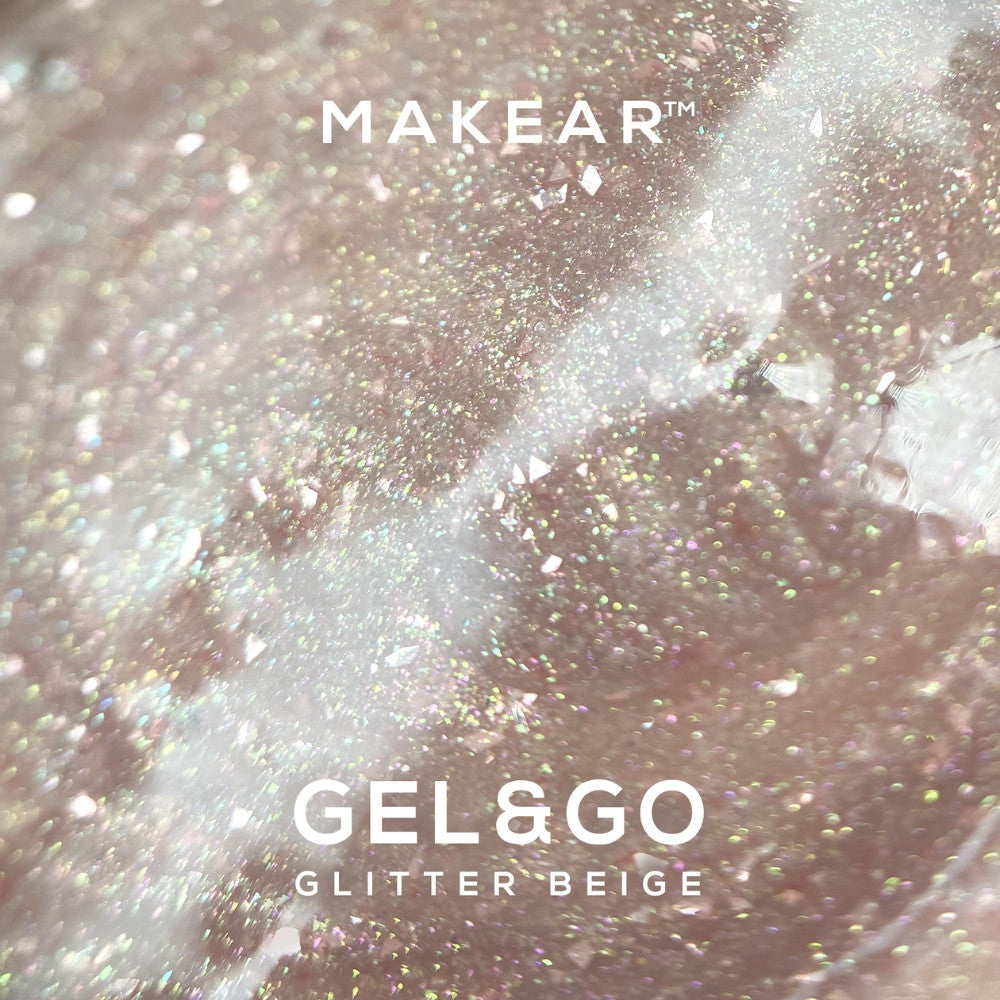 GG25 GLITTER BEIGE - Gel&Go 15ml